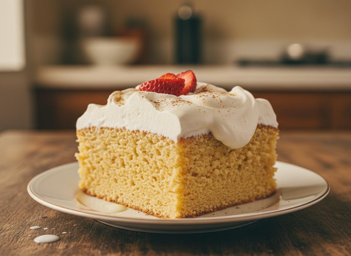 Pastel tres leches